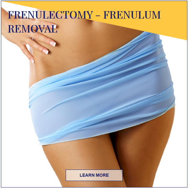 frenulectomy - frenulum removal