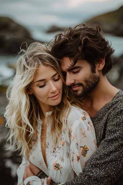 intimate couple